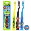 FIREFLY Hot Wheels Toothbrush Value Pack, Soft Bristle Toothbrush for Kids 3+, 3 Ct view 1