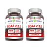Amazing Formulas BCAA 2:1:1 1000 Mg Per Serving | Capsules | Branched Chain Amino Acids Supplement | Non-GMO | Gluten-Free | Made in USA (2 Pack, 250 Count) view 1