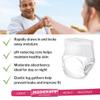 McKesson Super Adult Incontinence Underwear, [48 Count], Moderate Absorbency, XXL, 68-80 in. Unisex Bladder Leak Protection, Pull-On Style with Tear-Away Sides, Postpartum and Incontinence Support view 3