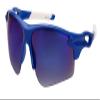 Mass Vision 2 Pair of 'The Athlete' Precision Sport Wrap Lightweight Bifocal Unisex Reading Sunglasses (1 Pair - Polarized Blue, 2.5, x) view 2