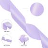 100 Yards 1 1/2 Inch Light Purple Ribbon Lavender Satin Ribbons for Gift Wrapping Purple Hair Party Ribbon Birthday Gift Wrapping Ribbons for Flowers Tree view 3