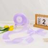 100 Yards 1 1/2 Inch Light Purple Ribbon Lavender Satin Ribbons for Gift Wrapping Purple Hair Party Ribbon Birthday Gift Wrapping Ribbons for Flowers Tree view 4