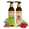HERBY ANGEL Cleanse & Nourish Combo Pack for Kids | Baby Body Cleanser, Baby Face & Body Lotion | Dermatologically Tested, Tear-Free Solution | 200ml each (Pack of 2) view 1