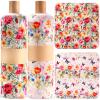 Redbaker 50 Pcs Reusable Paper Towels Paperless Reusable Cotton Cloths Toilet Absorbent Washable Paper Towels with Roll Kitchen Dishcloth for Kitchen Paperless Dishcloths(Retro Flower) view 1