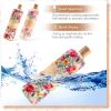 Redbaker 50 Pcs Reusable Paper Towels Paperless Reusable Cotton Cloths Toilet Absorbent Washable Paper Towels with Roll Kitchen Dishcloth for Kitchen Paperless Dishcloths(Retro Flower) view 4