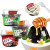 SUNIT Herbal Jelly Dessert 202g*3 Cups, Red Bean and Honeysuckle Flavor, Refreshing Black Jelly for Summer, Jelly Grass Snack (Honeysuckle 202g * 3) view 2