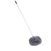 140cm Round Duster with 360 Rotation, Multifunctional Washable Extendable Long Handle Duster Tool for High Ceilings, Ceiling Fans and Furniture Dusting (Grey) view 1