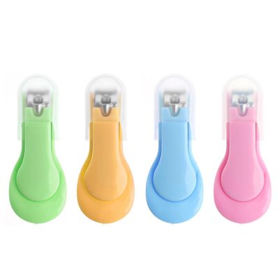 BOGEEL New Baby Kids Children Stainless Steel Scissors Trimmer for Kids Manicure Pedicure Care,ABS Plastic+Metal