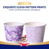 JOLLY CHEF 300 Pack Bathroom Paper Cups 3 oz Small Disposable Mouthwash Cups for Bathroom (Purple) view 2