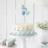 10 Pack Acrylic Number 0-9 Cake Toppers Acrylic Mirrored Numbers Cupcake Picks Happy Birthday Party Cupcake Toppers for Baby Shower Wedding Birthday Anniversary Party Cake Decorations Supplies Silver view 3