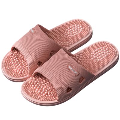 Acupressure Slippers Foot Massager Acupuncture Sandals Acupoint Stimulation Slippers Shoes Reflexology Sandals Pain Relief Non-Slip Slippers Women and Men, 40-41 Acupressure Slippers