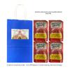 Big Top Deals USA Blue Paper Bag with Harvest Snaps Veggie Chips Crunchy Loops, Hot & Spicy, 4-Pack (5.25x3.2x8) Custom Bundle by Big Top Deals USA, Snack Multipack view 2