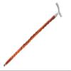 Nickel Vintage Walking Cane Wooden Walking Stick Brass Handle Gift for Men & Women (PFYU) view 3