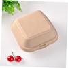 HOLIDYOYO 25pcs Disposable Paper Food Containers Square Takeout Boxes for Meal Prep for Hot Cold Dishes Grease-resistant for Home and Catering view 2