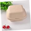 HOLIDYOYO 25pcs Disposable Paper Food Containers Square Takeout Boxes for Meal Prep for Hot Cold Dishes Grease-resistant for Home and Catering view 4