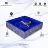 GROWNEX Corporate Gift Baskets | Medium Gift Baskets | Blue Corporate Gifts | Business Gift Containers | Professional Gift Basket, Pack of 5-10x10x3 Inches view 3
