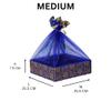 GROWNEX Corporate Gift Baskets | Medium Gift Baskets | Blue Corporate Gifts | Business Gift Containers | Professional Gift Basket, Pack of 5-10x10x3 Inches view 4
