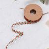 0.4 Inches 10 Yards Christmas Ribbon, Red Green Tassel Ball Tassel Decal Ribbon for DIY Winter Holiday Crafts, Gift Packaging, Christmas Party Decoration view 4