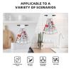 JaoXer I Love London Coral Velvet Hand Wipes Hanging Towel - Quick Dry Cleaning Cloths for Kitchen, Bathroom, Camping & More view 4