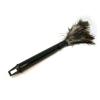 2Pcs Dusters Brown Washable Portable Compact Chicken Feathers ABS Mini Duster with Handle for Household Cleaning Supplies, Home, Car, Office view 2