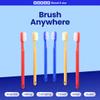 16 Pre-Stick Disposable Toothbrushes | Pre Pasted Toothbrush Mint Flavor for Dental Care and Oral Hygiene | Individually Wrapped Toothbrush Pack for Adults view 2