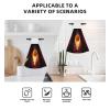 JaoXer Fired Up Basketball Coral Velvet Hand Wipes Hanging Towel - Quick Dry Cleaning Cloths for Kitchen, Bathroom, Camping & More view 4