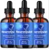 (3 Pack) NeuroQuiet Drops - Official NeuroQuiet Daily Hearing Support All Natural Clean Liquid Advanced Formula for Ear Health, Auditory Clarity & Inner Ear Balance Reviews, 3 Bottles for 3 Months view 1
