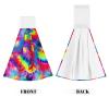 SamLng Tie Dye Pattern Coral Velvet Hand Wipes Absorbent Cleaning Cloths for Kitchen, Bathroom, Car Use Personal Hygiene Wipes view 2