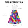 SamLng Tie Dye Pattern Coral Velvet Hand Wipes Absorbent Cleaning Cloths for Kitchen, Bathroom, Car Use Personal Hygiene Wipes view 3