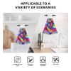 SamLng Tie Dye Pattern Coral Velvet Hand Wipes Absorbent Cleaning Cloths for Kitchen, Bathroom, Car Use Personal Hygiene Wipes view 4