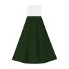 SamLng Hunter Green Floral Petals Pattern Coral Velvet Hand Wipes Absorbent Cleaning Cloths for Kitchen, Bathroom, Living Room, and Outdoor Use view 1