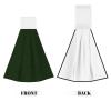 SamLng Hunter Green Floral Petals Pattern Coral Velvet Hand Wipes Absorbent Cleaning Cloths for Kitchen, Bathroom, Living Room, and Outdoor Use view 2