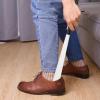 FOYTOKI Shoe Horn for Seniors Long Shoe Horn Sock Helper Dressing Aid Tool Comfortable for Pregnant view 4