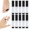 10 Pcs Finger Tape Toe Wraps, Finger Loop Hook Straightener Tape Finger Support Bands Buddy Tape Finger Splint Finger Splint Brace Buddy Straps for Fingers and Broken Toes view 1