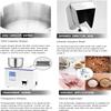 TREEYX Particle Subpackage Machine, Powder Filling Machine, 2-100g Small Automatic Subpackage Machine, Weighing and Filling Function, for Food Powder view 4