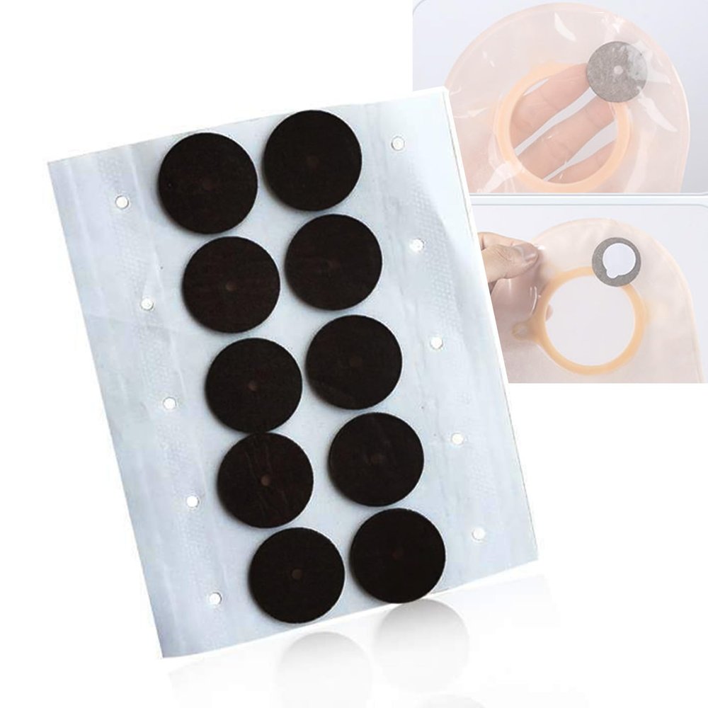 Ostomy Bag Filter-Barrier Odor Ostomy Bag Filter-Activated Carbon Filter-Ostomy Accessories Incontinence Ostomy Products (50pcs)