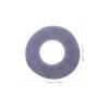 IWOWHERO Thicker Washable Toilet Seat Cushion Mat for Soft and Comfortable Toilet Seat Warmer Non- Bottom for Home Bathroom Use view 2