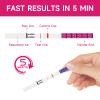 Ovulation and Pregnancy Test Strips, Amazewell Easy at Home Ovulation Strips for Women, Accurate Early Detection, 40 Ovulation Test Strips with 10 hCG Pregnancy Strips view 4
