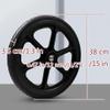 ZQKLHPL 15 Inch Wheelchair Wheels Replacement (1 Pair) 16 * 13/8 Rear Wheel Assembly, Solid Tire Back Wheel for Manual Wheelchairs Replacement Parts view 4