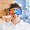 2PCS Cooling Eye Mask and Neck Ice Wrap,Cold Gel Eye Ice Pack for Sleep,Cooling Mask for Eyes,Reusable Ice Eye Patch Cold Compress for Puffy Eyes,Headache,Dark Circles,Migraines Relief,Blue view 2
