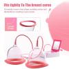 HMWOKPOT Electric Breast Massager, Chest Beauty Enlargement Machine Negative Pressure Vacuum Breast Cup Promote Breast Growth for Home Breast Care,A+b view 2