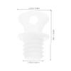 PLAFOPE 3pcs Leakproof Hot Water Bottle Caps Durable Water Sack Stopper for Sealing Easy Installation and Reliable Performance Replacement view 2