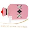 PLAFOPE 3pcs Leakproof Hot Water Bottle Caps Durable Water Sack Stopper for Sealing Easy Installation and Reliable Performance Replacement view 3