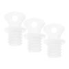 COLLBATH 3pcs Leakproof Hot Water Bag Stoppers Easy-install Sealing Caps for Water Bottles Excellent Insulation for Travel Home Office Use Compatible with Various view 1