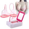 HMWOKPOT Electric Breast Massager, Chest Beauty Enlargement Machine Negative Pressure Vacuum Breast Cup Promote Breast Growth for Home Breast Care,C+d view 1