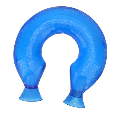 1.4L PVC U Shaped Hot Water Bottle Neck Heating Pad with Cover for Winter, Hand, Shoulder Relaxing, Enjoy Warmth Without Electricity (Cover)