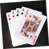 CORHAD Braille Playing Cards Visually Impaired Compact and Portable Deck for Fun Games and Learning Activities for Seniors and Blind Adults view 4