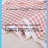 SXYAO 2pcs Ramie Bed Pads Washable Waterproof Summer Absorbent Breathable, Incontinence Bed Pads Leak-Proof Pee Pads for Adults Elderly(Curry,100 * 120) view 3