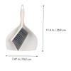 COLLBATH 3sets Household Mini Broom and Dustpan for Pet Cleaning Compact Desktop Cleaning Accessory for Home and Car view 4