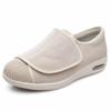 SWZEC Cuzcare Wide Diabetic Shoes for Swollen Feet Beige view 1